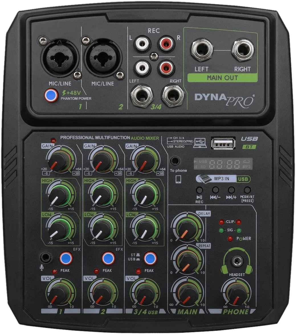 B4-Live in Mixers & Powered mixers