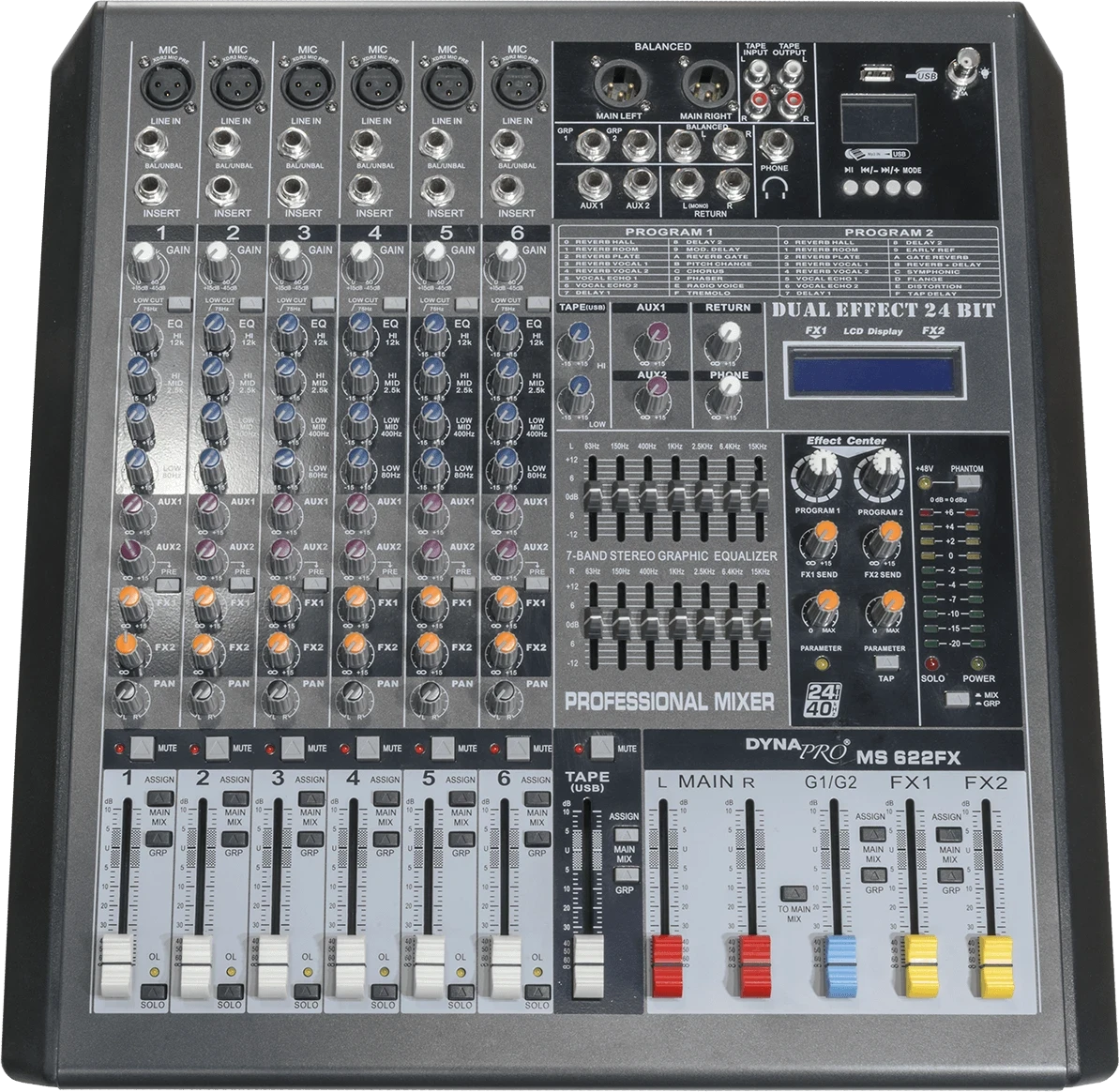 MS622-FX in Mixers & Powered mixers