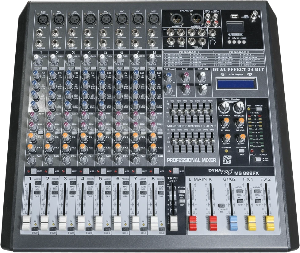 MS822-FX in Mixers & Powered mixers