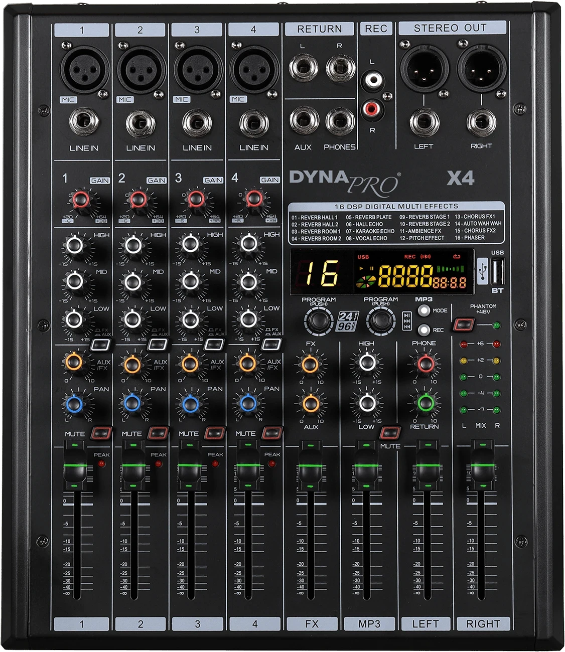 Mixers & Powered mixers|X4