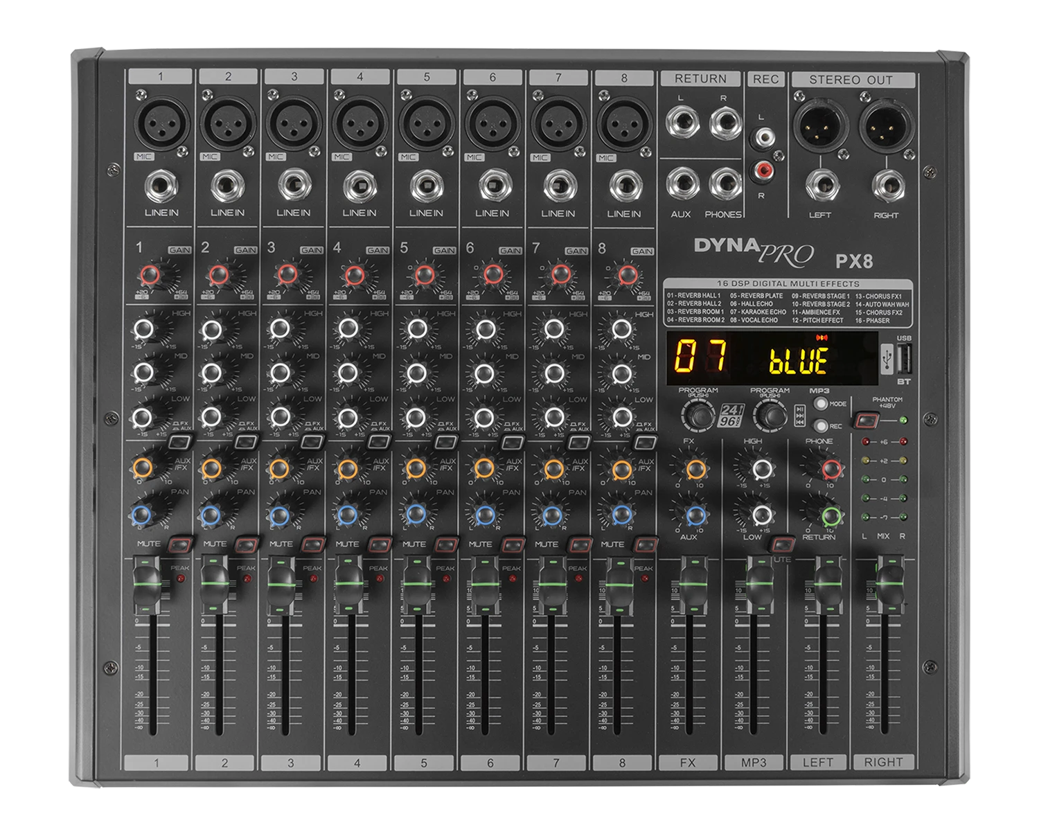 PX8 in Mixers & Powered mixers