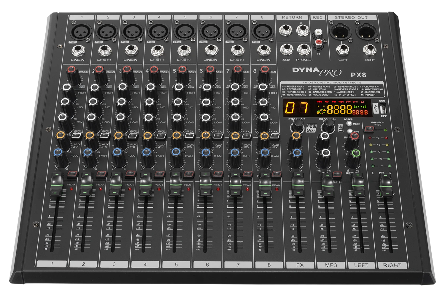 PX8 in Mixers & Powered mixers